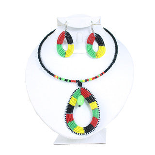 PAN AFRICAN CHOKER SET